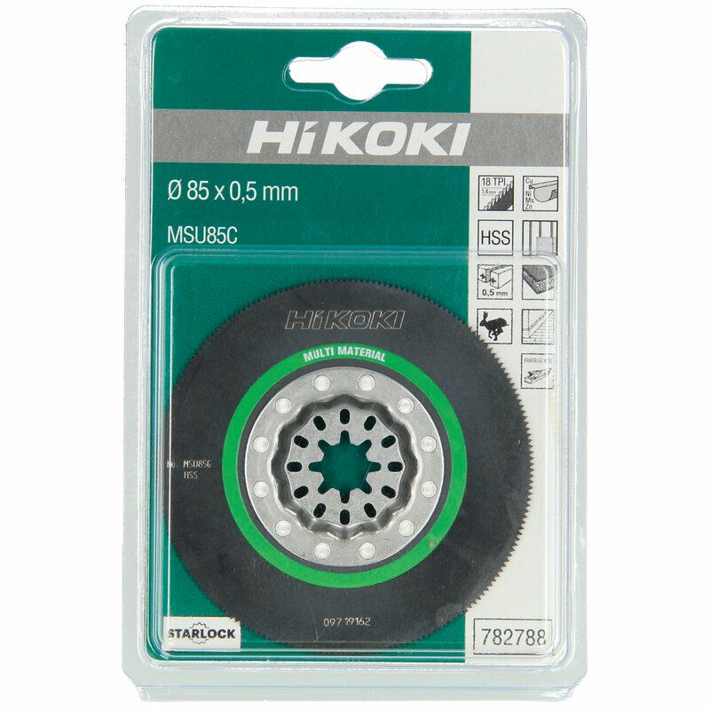 Produktbild Multitool Blatt 85 x 0,5 mm multi material HSS Starlock MSU85C bild 2