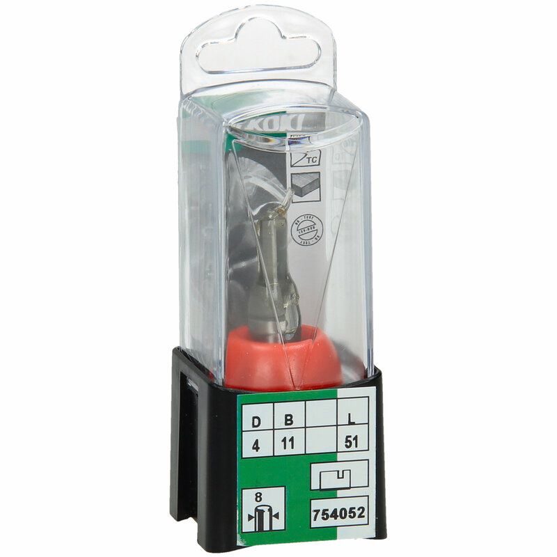 Produktbild Nutfräser 4 x 11 mm 51 mm runder Schaft 8 mm bild 2