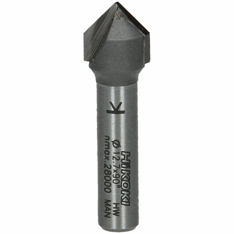 Produktbild Hikoki V Nutfräser runder Schaft 8 mm 12,7 x 44 x 90 mm