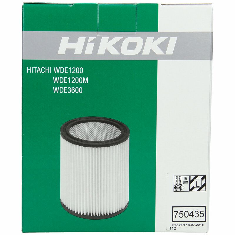 Produktbild Patronenfilter Klasse L 15 Mikron WDE für Sauger bild 2