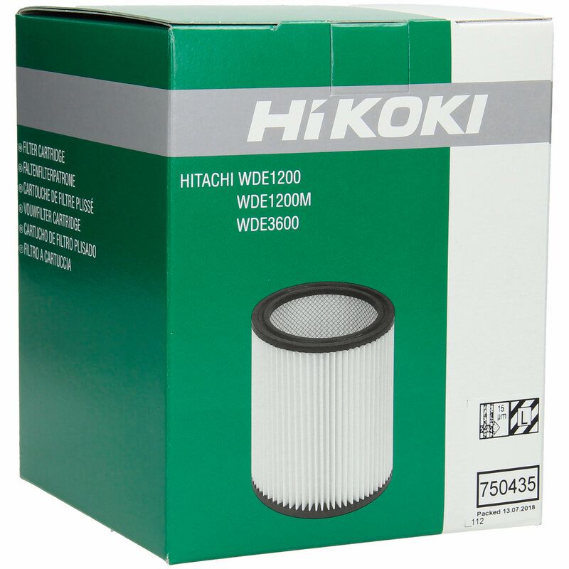 Produktbild Patronenfilter Klasse L 15 Mikron WDE für Sauger bild 3