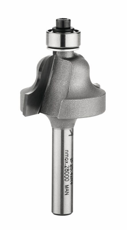 Produktbild Hikoki Profilfräser 6 mm römisch mit Kugellager 25,4 x 54 x 4 mm