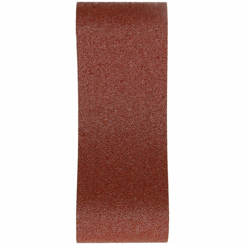 Produktbild 5 Schleifbänder 100 x 610 mm Körnung P40 Farbe Rot bild 3