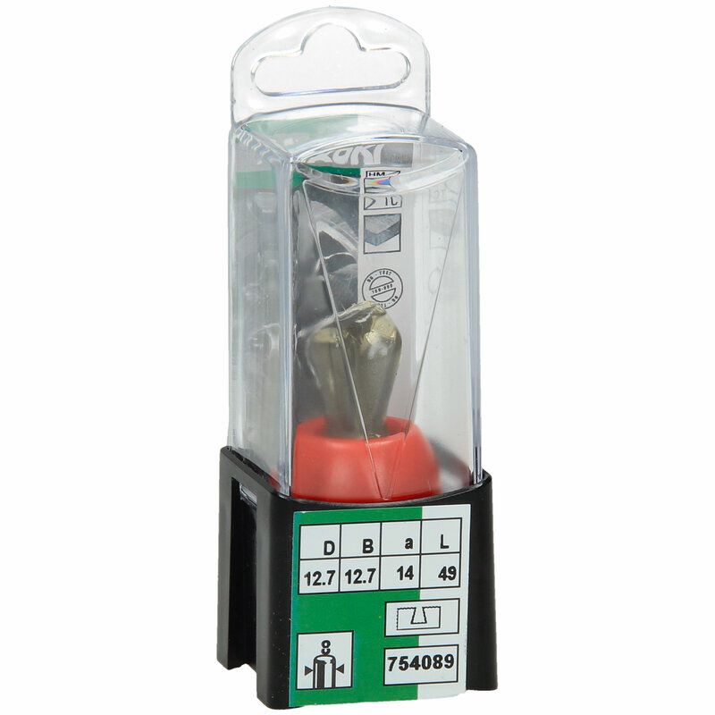 Produktbild Schwalbenschwanz Fräser Schaft 8 mm rund 12,7 x 49 x 14 mm bild 2