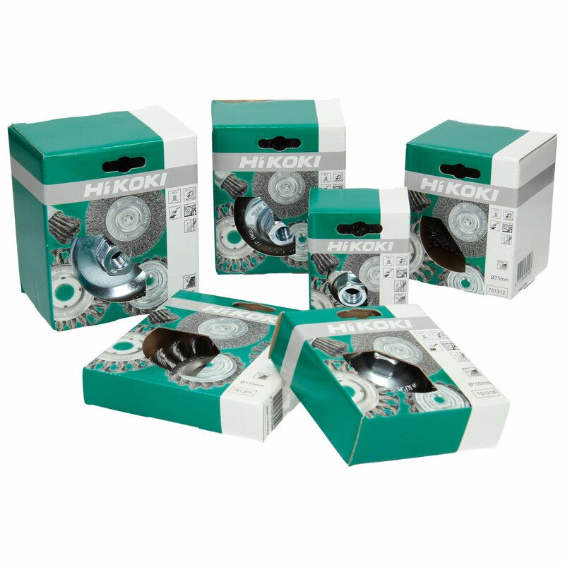 Produktbild Stahldraht-Rundbürste 100x0,3 mm/ 1/4" HEX, Stahl, gewellt bild 2