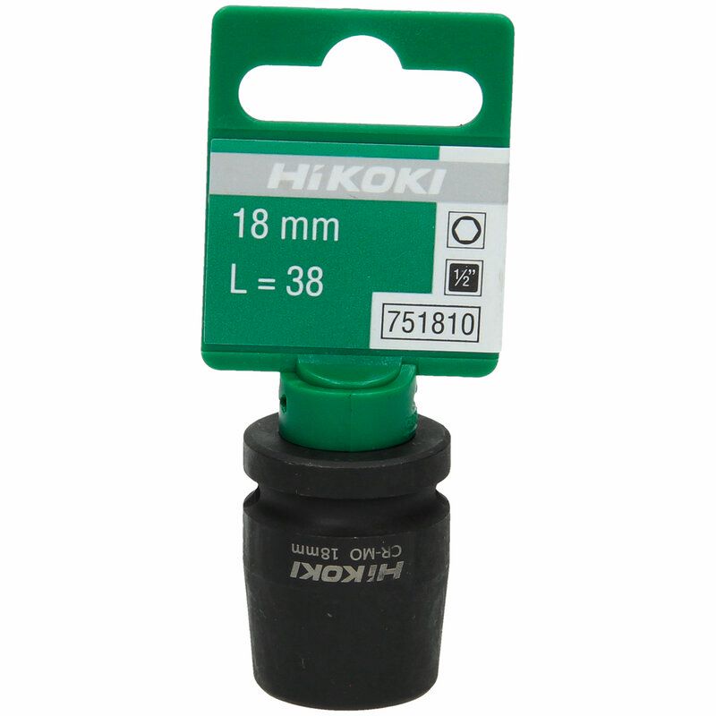 Produktbild Steckschlüssel 18 x 38 mm 1/2 Zoll schlagfest bild 2