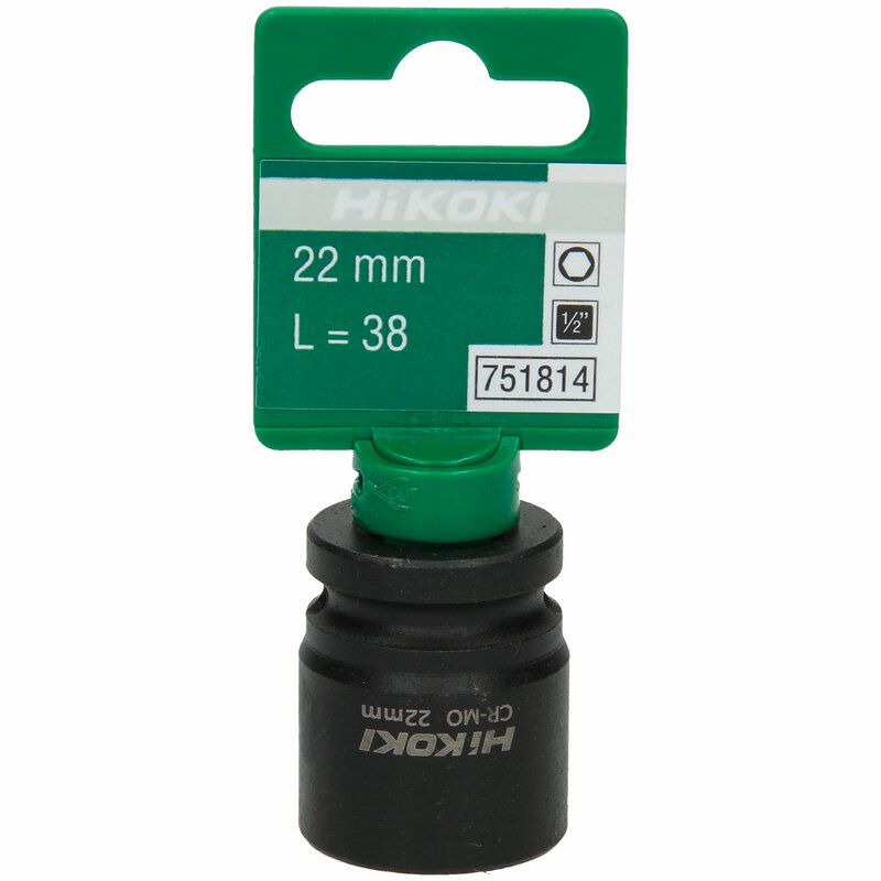 Produktbild Steckschlüssel 22 x 38 mm 1/2 Zoll schlagfest bild 2