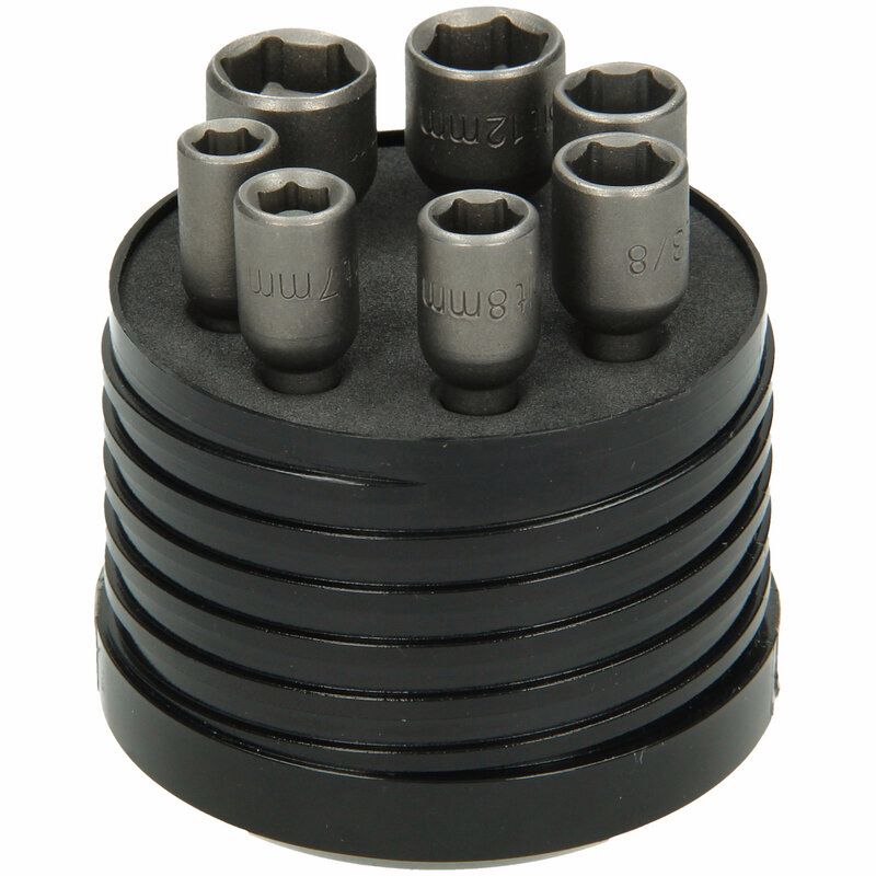 Produktbild Hikoki Steckschlüsselsatz 1/4 Zoll Gesamt 50 mm magnetisch 7 teilig