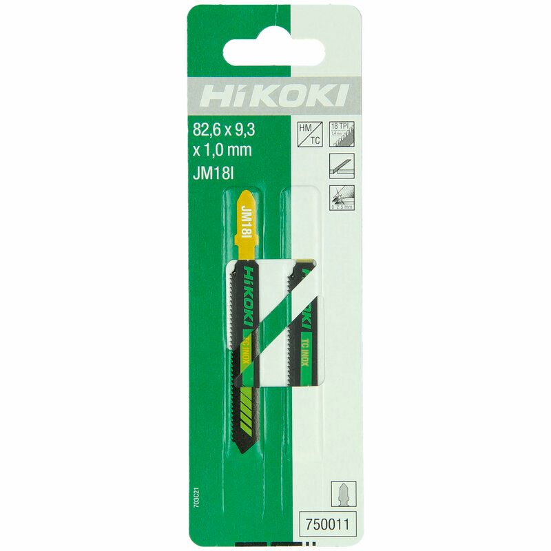 Produktbild 2 Stichsägeblätter 82,6 x 9,3 x 1 mm edelstahl carbide JM18I/T118EHM bild 2