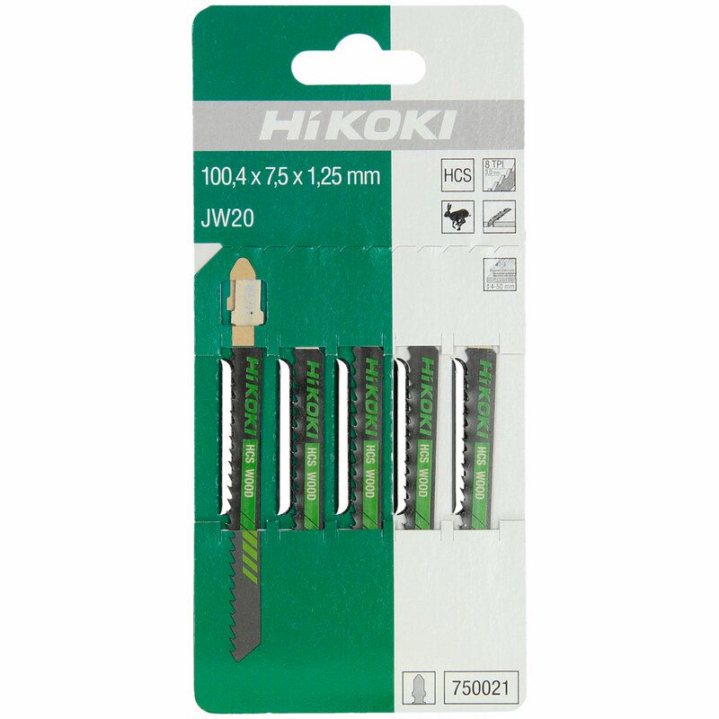 Produktbild 5 Stichsägeblätter Holz HCS JW20/T111C bild 2