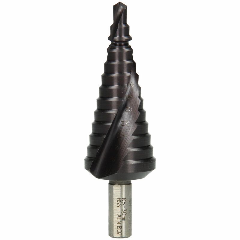 Produktbild Hikoki Stufenbohrer HSS TiAIN 6 bis 30 mm Schaft 10 mm Spiralnut