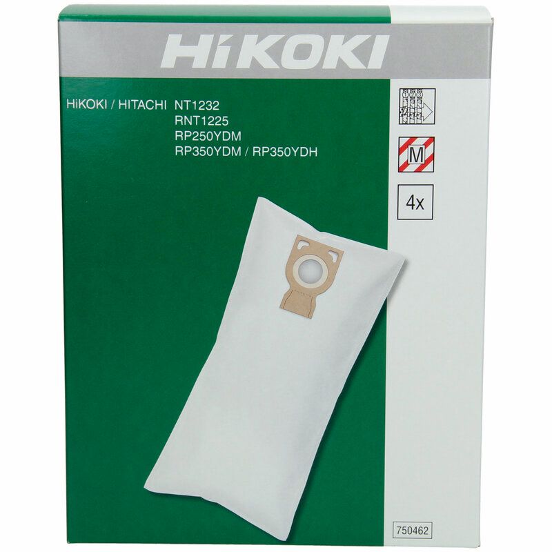 Produktbild Hikoki 4 Synthetische Staubbeutel Klasse M 16,5 Liter RP250/350YDM