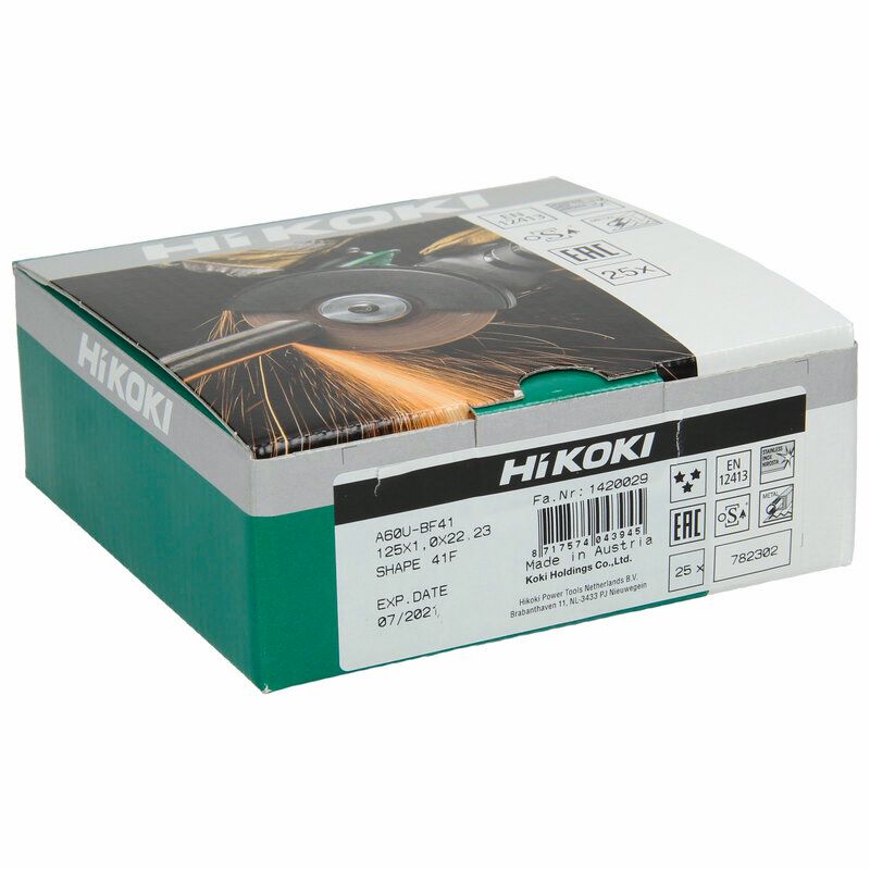 Produktbild Trennscheibe 125x1,0x22,23 mm, Brilliant, Inox, F41 bild 2