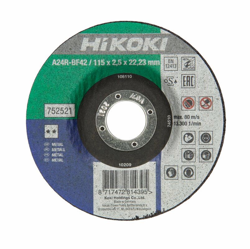 Produktbild Hikoki Trennscheibe 230 x 3 x 22,23 mm Stahl gekröpft F42