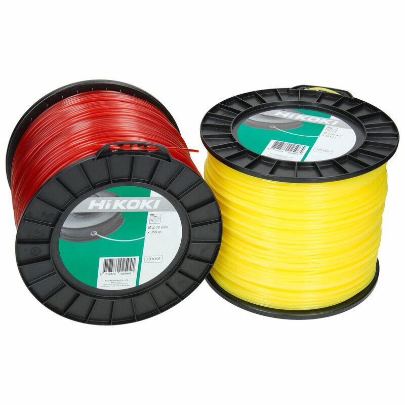 Produktbild Hikoki Trimmerfaden rund 2,4 mm orange 262 m
