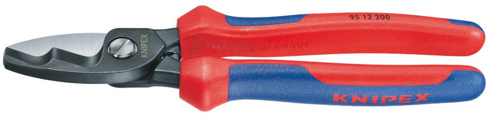 Produktbild Knipex Kabelschere 200mm Mehrkomp-Gr.