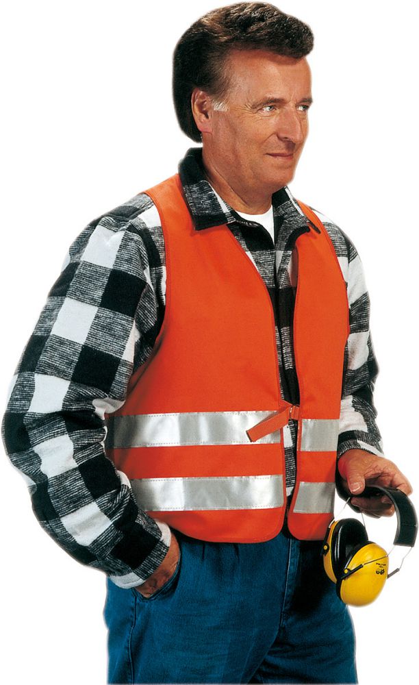 Produktbild Warnweste, BW-MG, Einheitgröße, orange bild 2