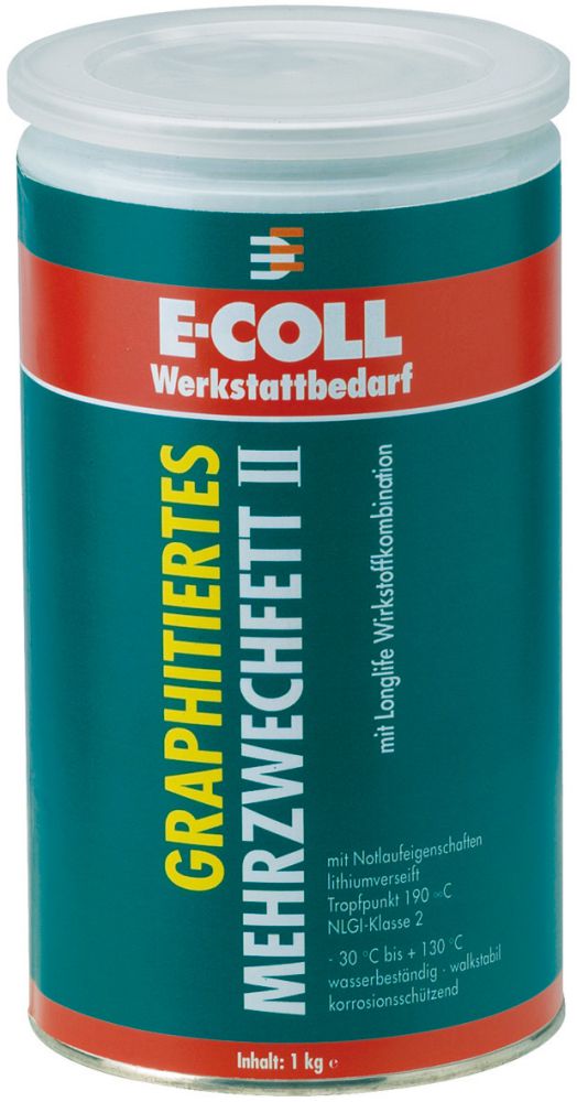 Produktbild E-COLL Mehrzweckfett II grap. 1kg Dose