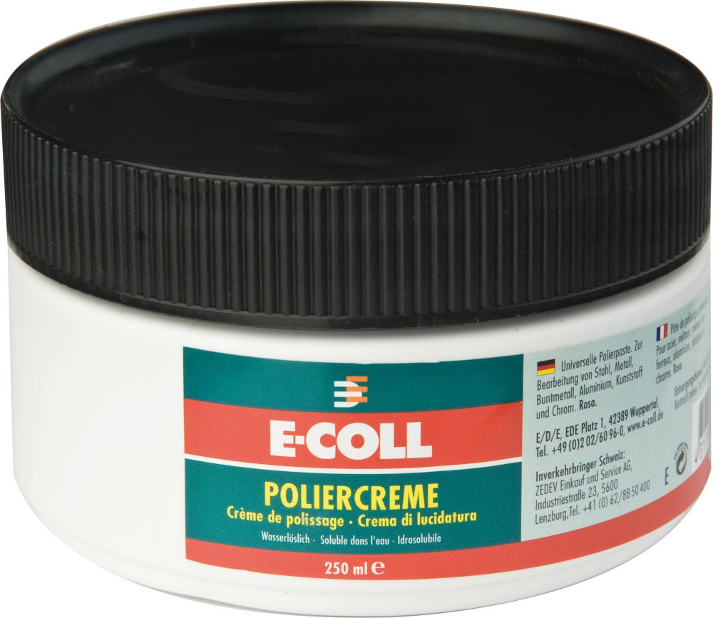 Produktbild E-COLL EU Poliercreme wasserlös.250ml rosa