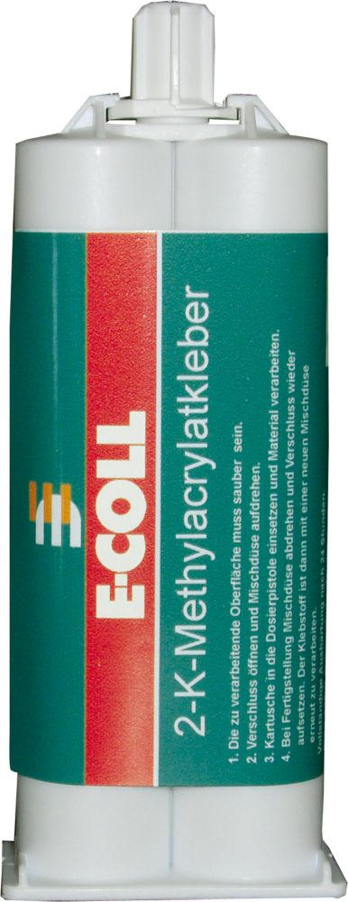Produktbild E-COLL 2K-Methylacrylatkleber 50g Kartusche