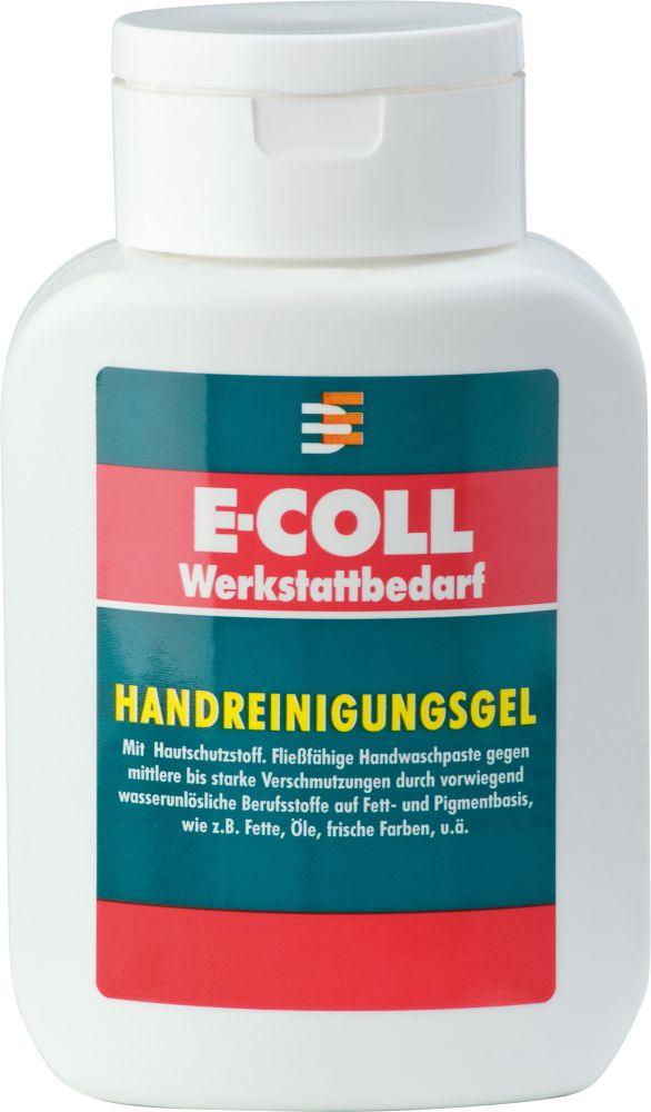 Produktbild E-COLL Handreinigungsgel 250ml Flasche