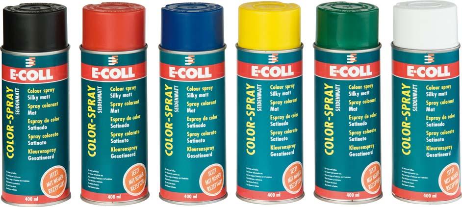 Produktbild E-COLL Color-Spray matt 400ml reinweiss
