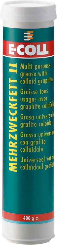 Produktbild E-COLL Mehrzweckfett II grap. 400g Kartusche