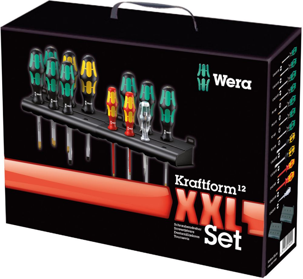 Produktbild Wera Schraubendreher Satz Kraftform XXL 12tlg.