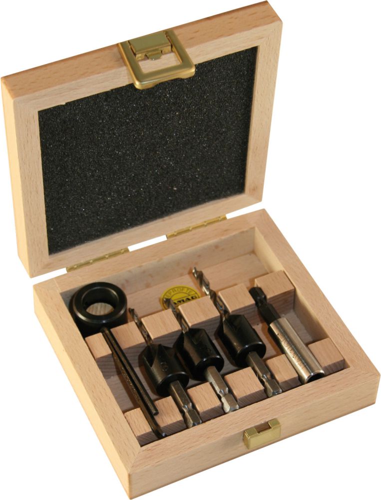 Produktbild Famag Bohrer-Bit-Senker-Satz HSS 3tlg.