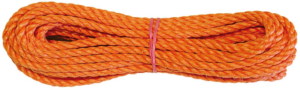 Produktbild Vormann Polypropylen Seil gedreht, orange 8 mm x 20 m
