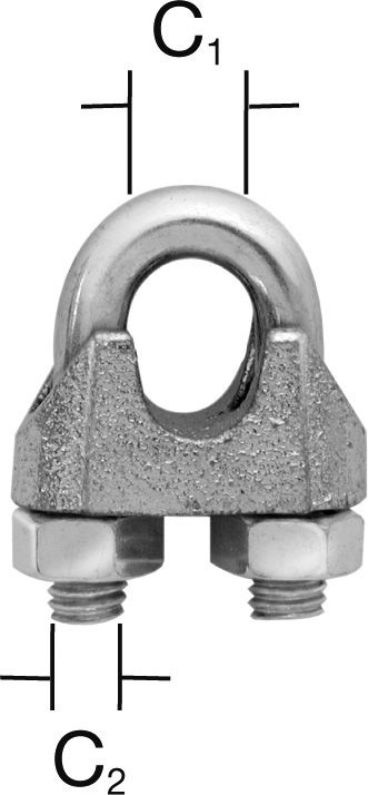 Produktbild Vormann Seilklemme RF bis 6 mm