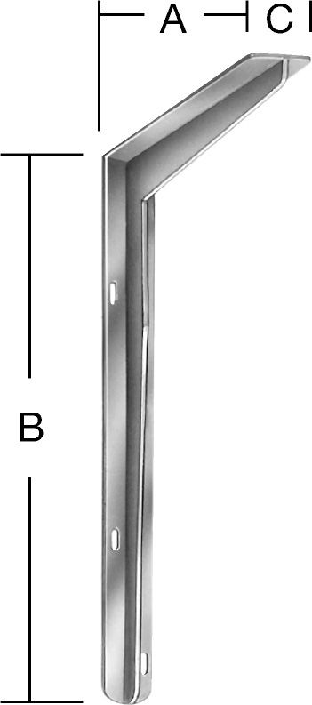 Produktbild Vormann T-Profil-Konsole 250 x 300 mm Nr. 156250ZF
