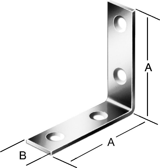 Produktbild Vormann Stuhlwinkel verz 25x15mm Nr. 180025Z