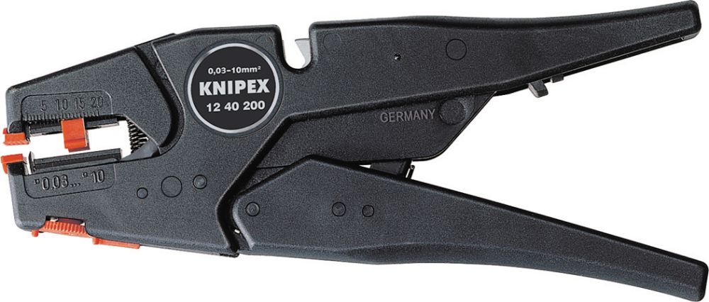Produktbild Knipex Automatik-Abisolierzange 200mm Nr.1240 EAN