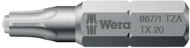 Produktbild Wera Bit 1/4" DIN3126 C6,3 T25x25mm m.Zapfen