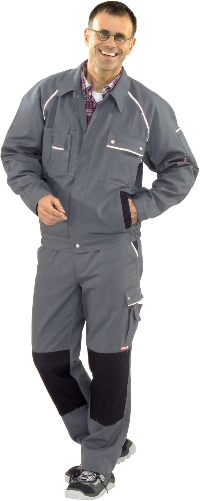 Produktbild Planam Bundjacke, Canvas, 320g/qm, Gr.60, grau bild 2