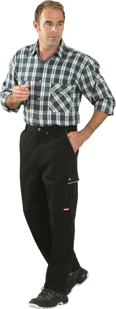 Produktbild Planam Bundhose Canvas, 320 g/qm, Gr.60, schwarz bild 2