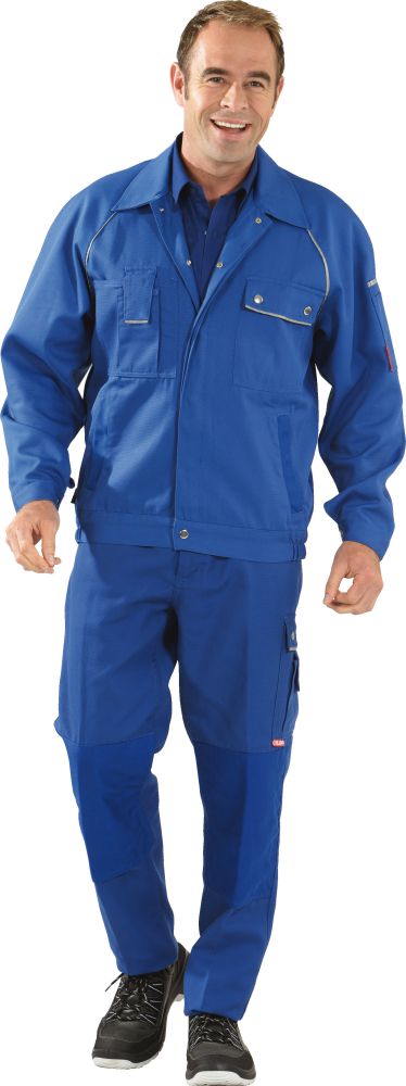 Produktbild Planam Bundjacke, Canvas, 320g/qm, Gr.60, kornblau bild 2