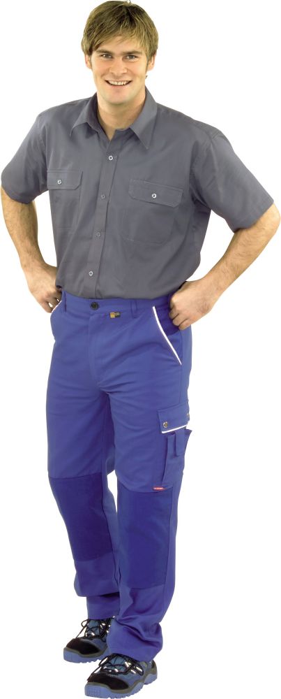 Produktbild Planam Bundhose Canvas, 320 g/qm, Gr.60, kornblau bild 2