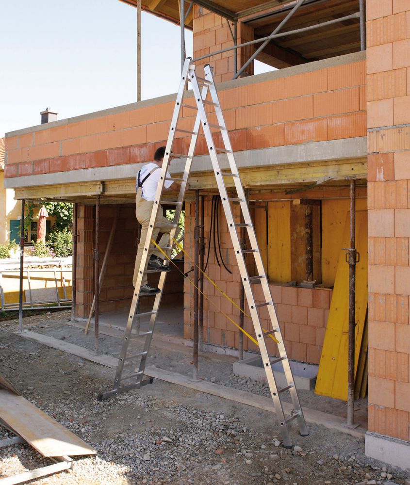 Produktbild Zar Kombi Steh-/SchiebeleiterZ 300 2x10 Spr. 42570