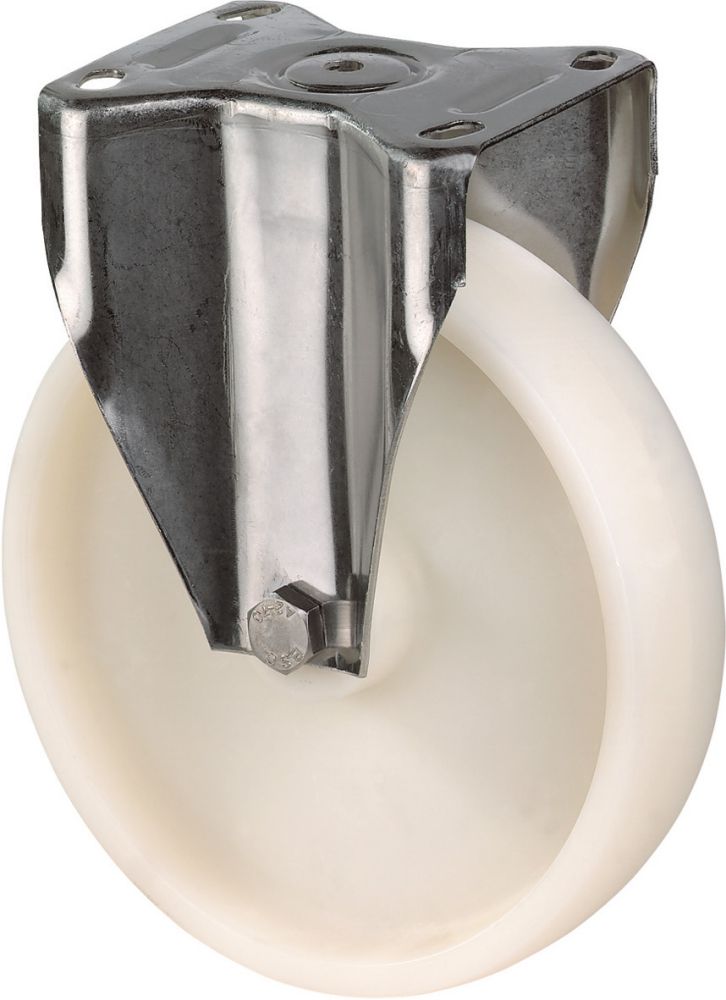 Produktbild BS Rollen Bockrolle EdelStahl Rad-d 125mm 130KG Tragf. bild 1