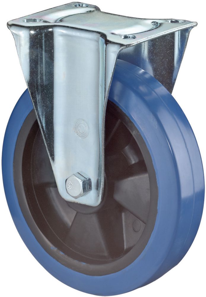 Produktbild BS Rollen Bockrolle, blau Kunst.felgeL410.B61.200