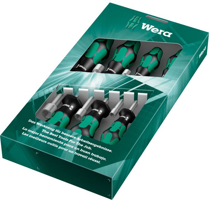Produktbild Wera Schraubendreher Sechskant 7tlg. Satz HOLO
