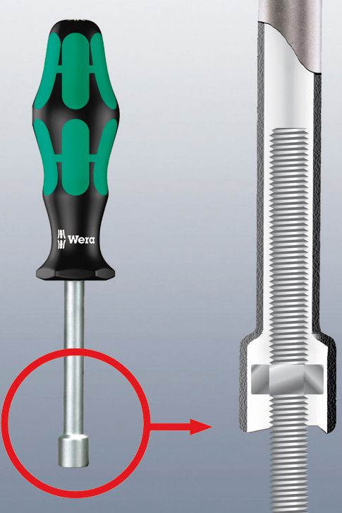 Produktbild Wera Steckschlüssel Schraubendreher 7tlg. Satz HOLO bild 3