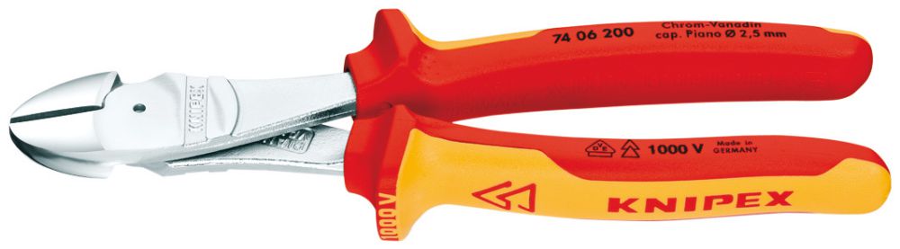 Produktbild Knipex Kraft-Seitenschneider VDE250mm m.M.K.Griff
