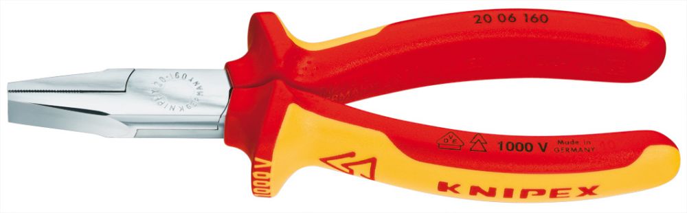 Produktbild Knipex Flachzange VDE 160mm m.M.K.Griff