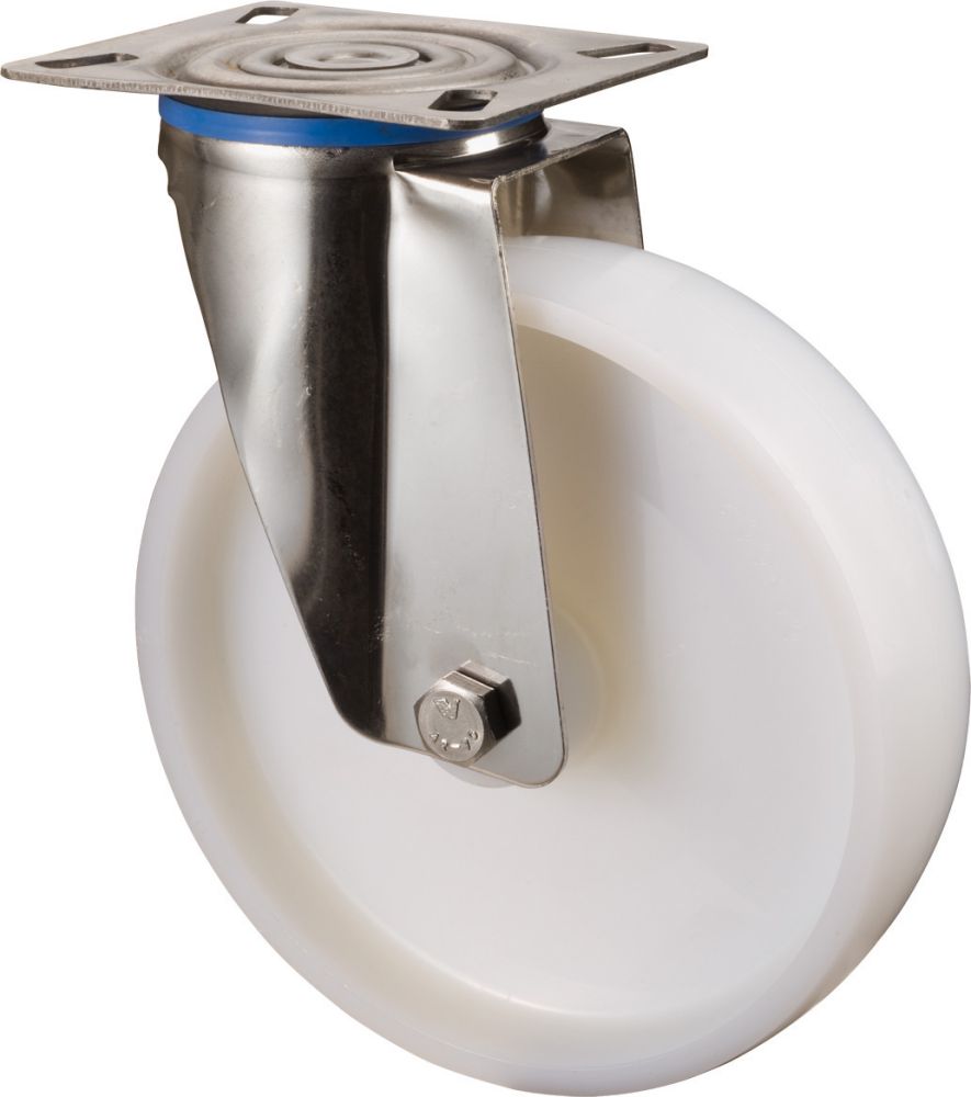 Produktbild BS Rollen Lenkrolle EdelStahl Rad-d 100mm 130KG Tragf.