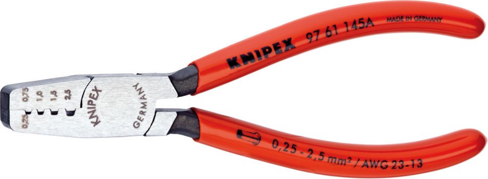 Produktbild Knipex Aderendhülsenzange 0,25- 2,5qmmKst.Gr.Knipex