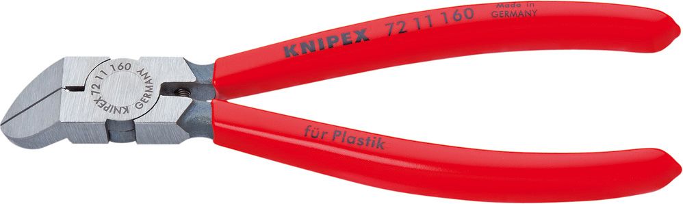 Produktbild Knipex Seitenschneider Kunstst. 160mm 45G. gewink.