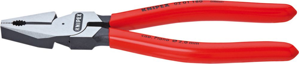 Produktbild Knipex Kraft-Kombizange pol. 225mm m.Kst.Griff